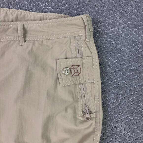 Clothing Arts P Cubed Pick Pocket Proof Cargo Pants Mens 40 x 30 Fit 41x29 Khaki - Picture 3 of 14